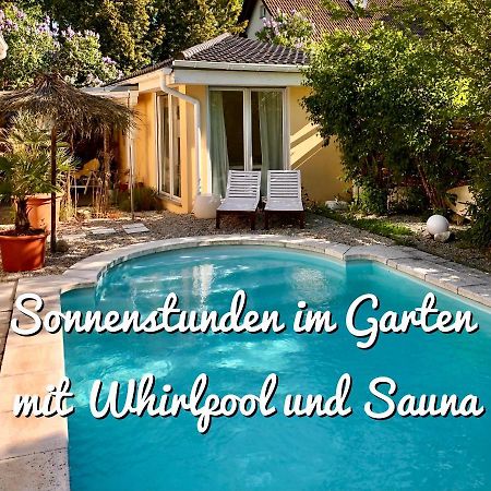 Apartment Tinyhouse Mit Pool, Outdoor Whirlpool Und Garten Petershagen-Eggersdorf ภายนอก รูปภาพ