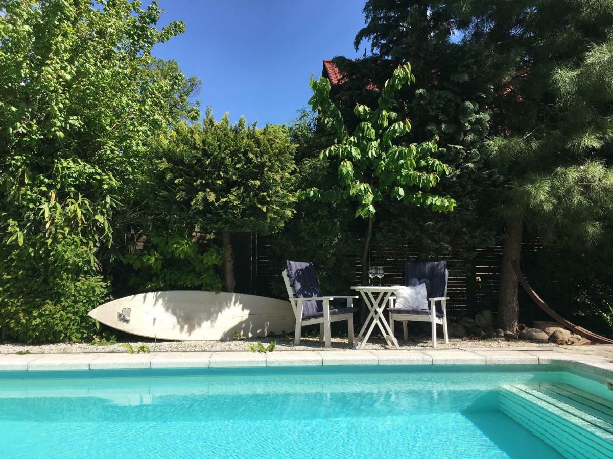 Apartment Tinyhouse Mit Pool, Outdoor Whirlpool Und Garten Petershagen-Eggersdorf ภายนอก รูปภาพ
